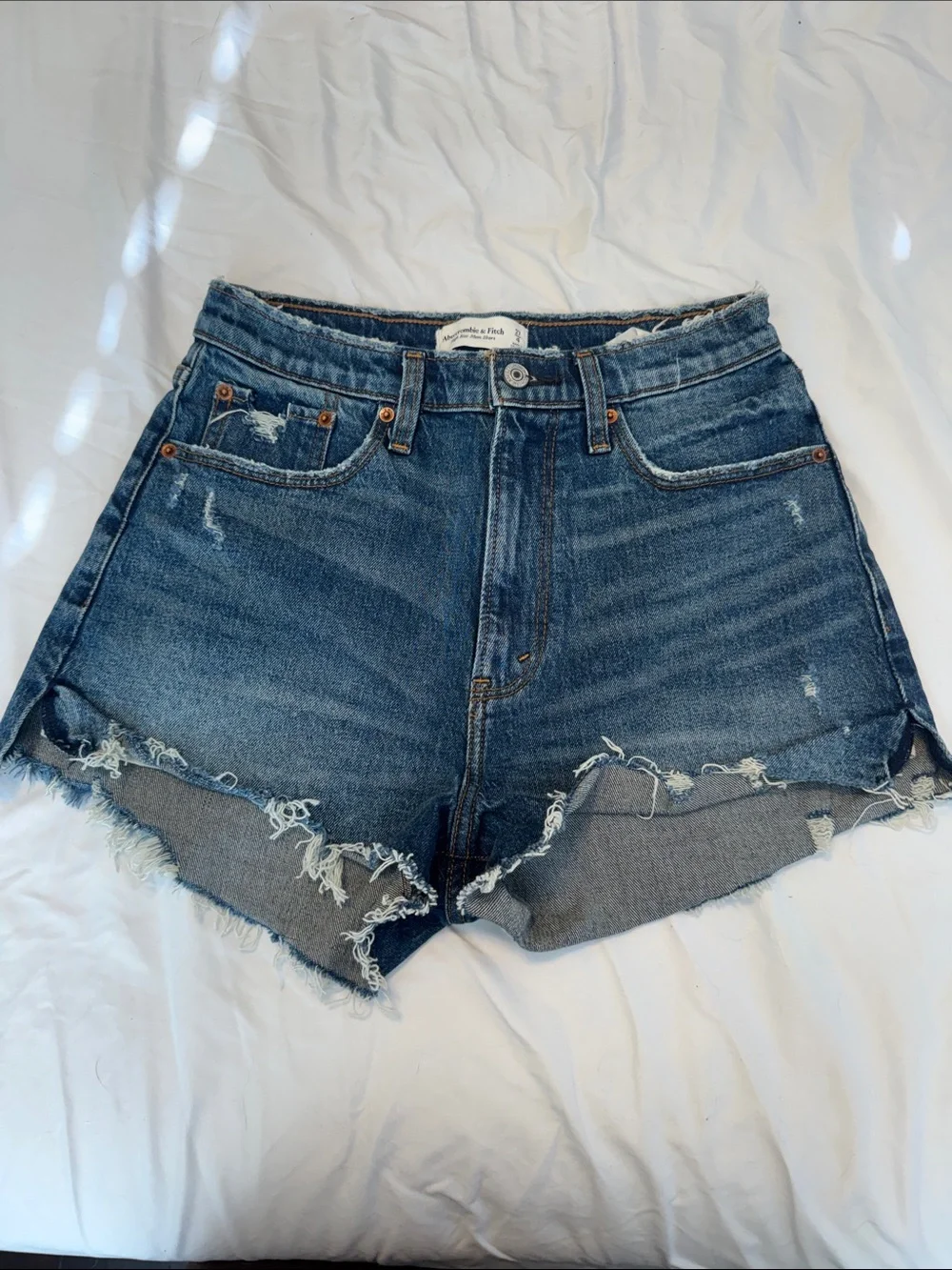 Abercrombie High Rise Mom Short